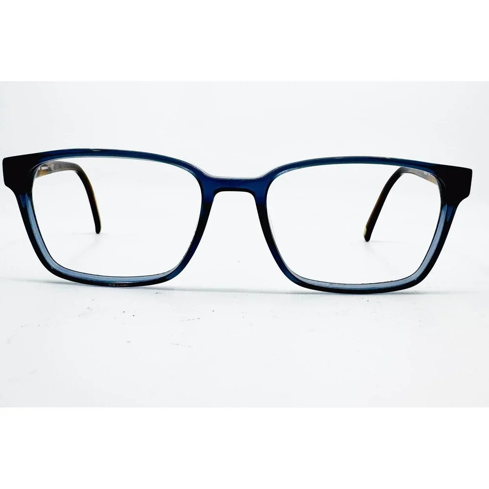 Marchon NYC Eyeglasses Mens Blue Tortoise M-3007 412 54-18-140 54mm